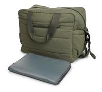 Thermobaby - Sac à langer Matelassé PLUMEA - Sac Maman et Bébé - Matelas à langer Inclus pour Bébé Garçon et Fille - Maternité - Pratique pour les sorties - Vert Cactus