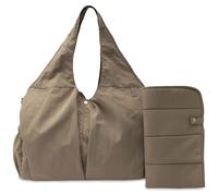 Jollein Sac à langer Urban – Earthy – déperlant, bandoulière & matelas – 40x20x25 cm
