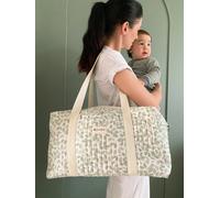 Sac à langer vert imprimé TU