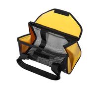 Sac à leurres de pêche - Organiseur de leurres en maille avec poignée, sac de gabarit de pêche, pour lac, étang, rivière, plage, nuit, matin, mer profonde, jaune, Refer to description, Unisexe
