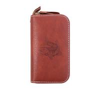 Sac à leurres de pêche souple organisateur d'appâts, pochette portable anti-rayures pour un rangement sécurisé du matériel de pêche, rivage, bateau, lac, plage, rivière et excursions d'aventure en