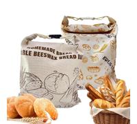Sac à levain réutilisable résistant à l'humidité | Sac de rangement pour pain au levain pour les amateurs de boulanger, cuisine, préparation des repas, plan de travail