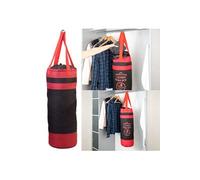 Infactory Sac à linge design sac de frappe avec cordon de serrage et anneaux de suspension