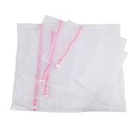 Sac à linge en filet, 4 à linge en épaisse avec fermeture éclair pour les produits délicats