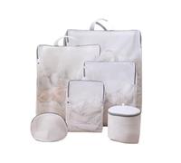 Sac à linge en filet alvéolé, Sacs à linge en maille for produits délicats avec fermeture éclair, plusieurs tailles