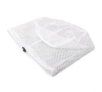 Sac à linge en maille pour machine à laver, grand filet à linge réutilisable en polyester avec cordon de serrage pour protéger les produits délicats, chaussettes, sous-vêtements, soutiens-gorge et