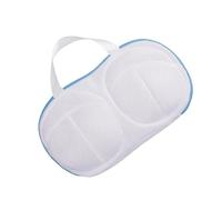 Sac à linge en maille renforcée pour linge délicat et soutien-gorge, lavable en machine, avec structure en nylon épais pour protéger la lingerie
