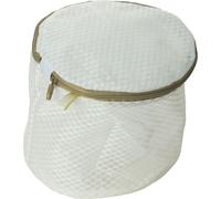 Sac à linge, filet de lavage pour vêtements, sous-vêtements, soutiens-gorge, chaussettes avec fermeture à glissière 16X16 cm Beige