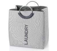 Sac à linge KELA Palma - 50 x 29 x 54 cm - Gris rocher