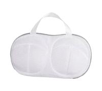 Sac à linge pour soutien-gorge, sac de lavage anti-déformation avec filtre en maille fine, sac à linge en polyester avec cordon de serrage pour la charcuterie (côté gris)