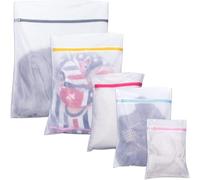 Sac à linge Sac à Linge avec Fermeture éclair Filet à Linge Chemise exquise Chaussures Soutien-gorge Sous-vêtements Vêtements de bébé Machine à Laver Filet à Linge Lot de 5 pièces