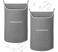 Sac à linge suspendu 100 L avec fond à fermeture éclair Vendos85