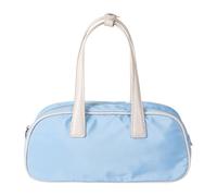 Sac à livre fonctionnel en nylon Grande capacité Sac à main Sacs supérieurs pour le travail et la conduite Shopping en plein air Camping Sac raffiné décontracté, bleu