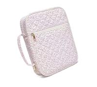 Sac à livres matelassé robuste avec fermeture éclair pour grands livres d'étude, accessoires, livre de prière portable, étui de voyage, D, Taille unique