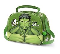 Sac Ã lunch enfant Karactermania Marvel Hulk Rage 3D Vert 20x25,5x10 cm