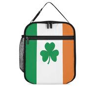 Sac à lunch Happy Irish Holidays pour adultes - Boîte à lunch isotherme réutilisable, petite boîte à lunch étanche pour hommes et femmes, sac isotherme portable pour le travail, le bureau et les piq