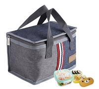 Sac à Lunch Isotherme, Grand Capacité Papier Aluminium, Sac Isolation Alimentaire pour École Bureau Nourriture Extérieure