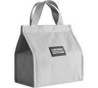 Sac À Lunch Isotherme, Sac Isotherme À Repas, Sac À Main Lunch Bag Portable, Lunch Bag Isotherme, Sac Dejeuner Isotherme Sac Repas Tendance Petite Glaciere Pour École (Gris).[G607]