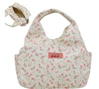 Sac à lunch kawaii, sac à lunch floral, kawaii de capacité avec poche latérale, fourre-tout flor