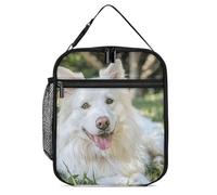 Sac à lunch pour adultes « Lying on the Grass » - Boîte à lunch isotherme réutilisable, petite boîte à lunch étanche pour hommes et femmes, sac isotherme portable pour le travail, le bureau et les p