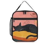 Sac à lunch Sleep on Pillow pour adultes - Boîte à lunch isotherme réutilisable, petite boîte à lunch étanche pour hommes et femmes, sac isotherme portable pour le travail, le bureau et les pique-ni
