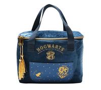 Widdop and Co Warner Bros Harry Potter Alumni Sac à déjeuner Serdaigle | Sac à déjeuner avec blason brodé Poudlard, glands et fermetures éclair - Boîte à déjeuner scolaire pour enfants