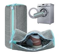 Sac à Machine à Laver Pour Entraîneur Chaussures Pour Adultes, 19 x 39 cm Chaussures Réutilisable Et Nettoyant Profondément Pour Chaussures De Sport Ou Autres Délicates-2 PC (Chaussures pour adultes)