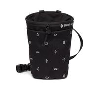 Sac Ã magnÃ©sie BLACK DIAMOND Gym (Black Carabiner Print) M/L