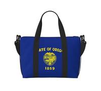 Sac à main à bandoulière avec imprimé drapeau de l'État de l'Oregon, confortable, léger et imperméable, adapté pour les voyages et une utilisation quotidienne.