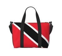 Sac à main à bandoulière avec imprimé drapeau de Trinité-et-Tobago, confortable, léger et imperméable, adapté pour les voyages et une utilisation quotidienne.