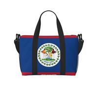 Sac à main à bandoulière avec imprimé drapeau du Belize - Confortable, léger et imperméable - Convient pour les voyages et une utilisation quotidienne.