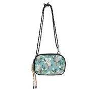 Sac à main à bandoulière confortable avec bandoulière réglable Motif koala écume de mer Bleu
