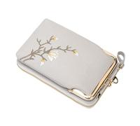 Sac à main à bandoulière en cuir, petit portefeuille léger et compact, mini sac, rangement pour passeport pour gym, randonnée, sorties d'été, voyage, utilisation intérieure et extérieure, porte-argent