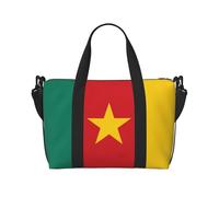 Sac à main à bandoulière pour femme avec drapeau du Cameroun imprimé, adapté pour le travail, le fitness, les voyages, sac à bandoulière tendance et polyvalent