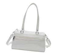 Sac à main à bandoulière pour fille avec plusieurs compartiments pour un rangement organisé, blanc, One Size