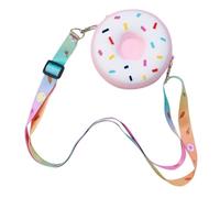 Sac à Main à bandoulière pour Filles, Joli Sac Main en Forme de Beignet en Silicone, bandoulière pour Enfants, Mini Porte-Monnaie de Dessin animé pour Enfants, Usage Quotidien, Voyage et