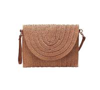 Sac à main à bandoulière simple en papier pour débat, sac décontracté tissé pour femme, grand sac messager en cuir, a, taille unique