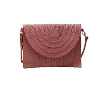 Sac à main à bandoulière simple en papier pour débat, sac décontracté tissé pour femme, grand sac messager en cuir, b, taille unique
