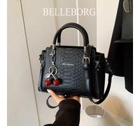 Sac à main à la mode pour femme avec pendentif en relief crocodile Taille UniquePolyuréthane