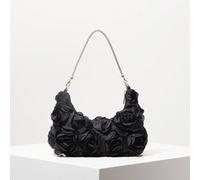 Sac à main à l'épaule élégant avec fleurs de roses 3D, sacs fourre-tout de style premium pour femmes, sac de bal, robes de bal pour femmes, accessoires de bal, articles de mariage, sac élégant pour fe