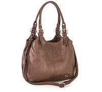 Sac à main à plusieurs poches Mabel London pour femme avec longue bandoulière - Marron - taille unique