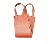 Sac à main à tricoter, accessoires de couture, poignées en polyuréthane pour la fabrication de sacs, pièces de sac à crochet, bas pour réparation, marron