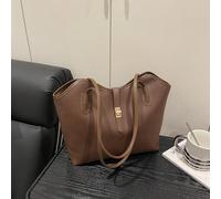 Sac à main à une épaule avec bordure de couleur contrastée, poignées doubles décontractées, convient aux diplômés, adolescentes, étudiantes de première, deuxième, troisième et quatrième année, égaleme