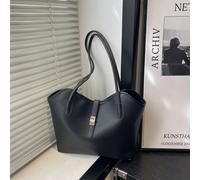 Sac à main à une épaule avec bordure de couleur contrastée, poignées doubles décontractées, convient aux diplômés, adolescentes, étudiantes de première, deuxième, troisième et quatrième année, égaleme