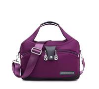 Sac à main anti-cahier de la mode, sac à main en nylon imperméable, sac à bandoulière pour femmes en tissu Oxford sacs à bandoulière imperméables pour les voyages quotidiens