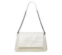 Sac à main avec chaîne en polyuréthane pour femme, grande capacité, sac à | Sac à bandoulière et avant-bras avec intérieur spacieux et organisation des poches pour le travail et un usage quotidien