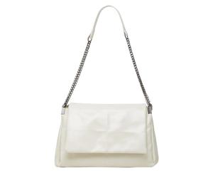 Sac à main avec chaîne en polyuréthane pour femme, grande capacité, sac à | Sac à bandoulière et avant-bras avec intérieur spacieux et organisation des poches pour le travail et un usage quotidien