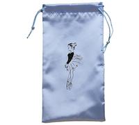 Sac à main avec cordon de serrage pour chaussures de ballet - Organiseur portable - Pochette de rangement pour chaussures de danse - Sac à chaussures de danse pour femme, bleu, One Size