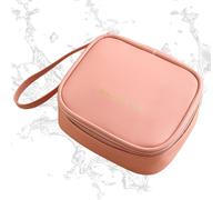 Sac à main avec fermeture éclair en PU - Sac menstruel mignon, support portable de coussin d'infirmière, petit sac de période discret | Pour sac à main, rangement