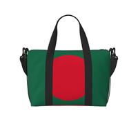Sac à main avec fermeture éclair - Motif drapeau du Bangladesh - Idéal pour le travail, les voyages, le fitness, le tourisme